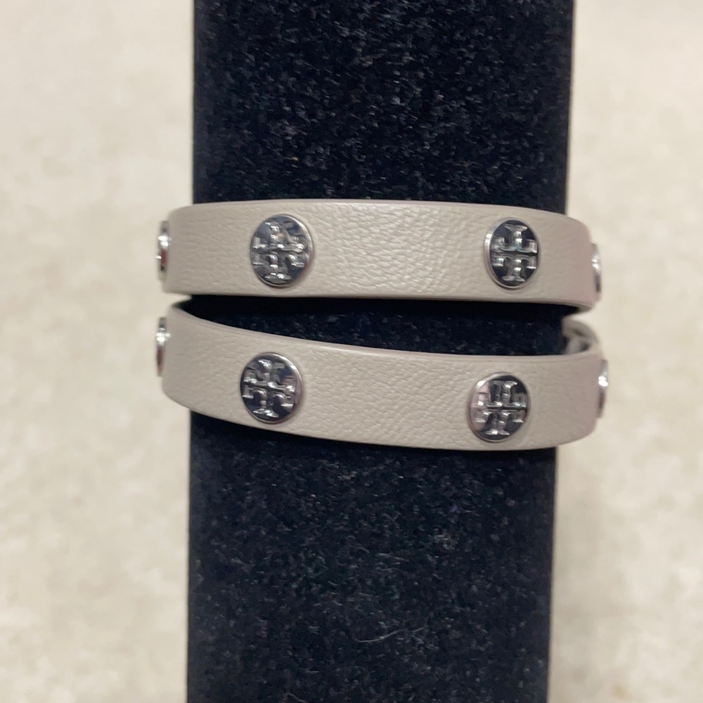 Tory Burch Wrap Logo Bracelet
